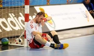 06.04.2012 ALICANTE HISZPANIA (SPAIN) PILKA RECZNA HANDBALL TURNIEJ KWALIFIKACYJNY DO IGRZYSK OLIMPIJSKICH W LONDYNIE OLYMPIC QUALIFICATION TOURNAMENT MECZ POLSKA - ALGIERIA (POLAND - ALGERIA) N/Z GRZEGORZ TKACZYK FOTO NORBERT BARCZYK / PRESSFOCUS