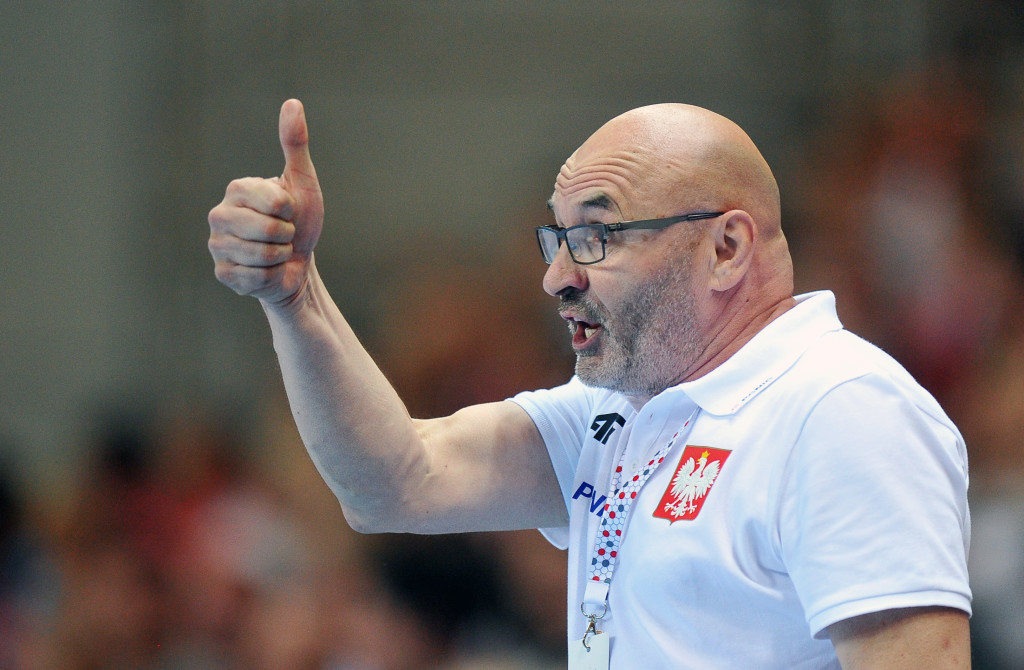 2017.06.15 Koszalin Pilka reczna Mecz Eliminacyjny do Mistrzostw Swiata w Pilce Recznej Kobiet 2017 Polska - Rosja (Poland - Russia) N/z Leszek Krowicki Foto Norbert Barczyk / PressFocus 2017.06.15 Koszalin Handball Womens World Championship Qualification Europe Phase 2 Play Off Polska - Rosja (Poland - Russia) Leszek Krowicki Credit: Norbert Barczyk / PressFocus