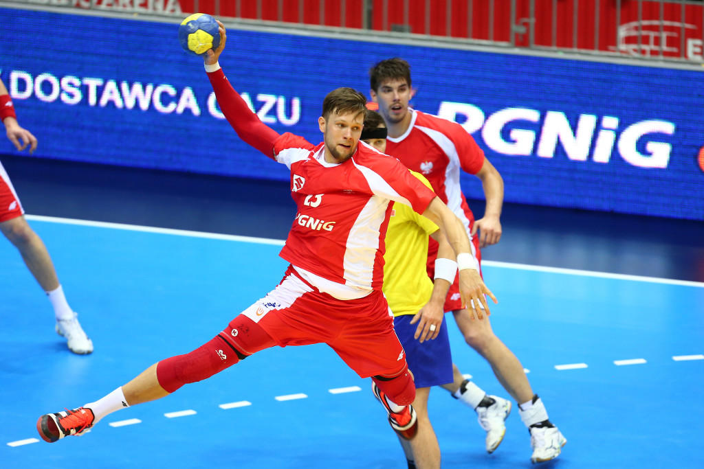 2017.06.18 Gdansk Pilka reczna Mecz kwalifikacyjny do Finalow Me 2018 w Pilce Recznej Mezczyzn Polska - Rumunia N/z Kamil Syprzak Foto Piotr Matusewicz / PressFocus 2017.06.18 Gdansk Men handball Poland - Romania Kamil Syprzak Credit: Piotr Matusewicz / PressFocus