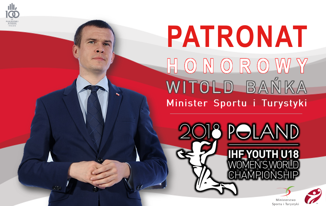 MŚ Kielce 2018 z patronatem Ministra Sportu i Turystyki